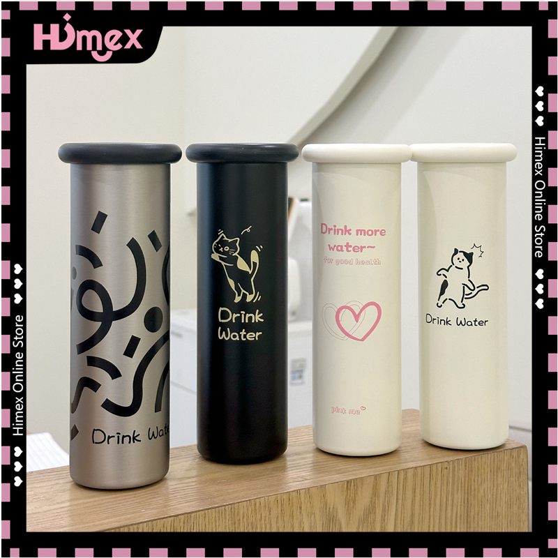 Himex แก้วน้ำ 300ml แก้วน้ำเก็บความเย็น น่ารัก สแตนเลส316 ของขวัญ แก้วสแตนเลส