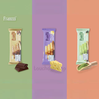 Franzzi Cookie 🍪 ฟรานซี่ คุกกี้ บิสกิต สอดไส้ครีม ช็อกโกแลต ชีส มัทฉะ สตอเบอรี่ บราวนี่ (มีเครื่องหมายฮาลาล)
