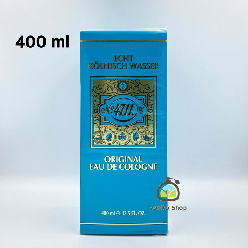 ( 400 ml ) น้ำหอมแท้ 4711 Original Eau de Cologne by Maurer & Wirtz โคโลญจน์ 4711 จาก เยอรมัน