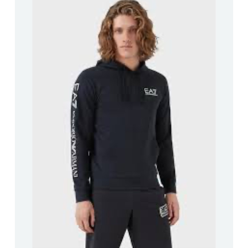 เสื้อแขนยาวฮู้ดดี้ EMPORIO ARMANI HOODIE FULLY ZIP เอ็มโพริโอ้ อาร์มานี่