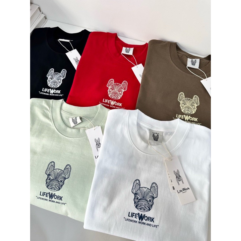 SIS.ON | พร้อมส่ง Oversize เสื้อยืดโอเวอร์ไซส์ TAS life work V.3