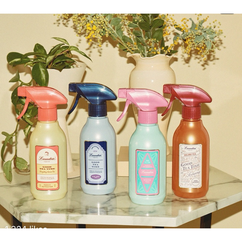 Laundrin Tokyo สเปรย์น้ำหอมกำจัดกลิ่นจากญี่ปุ่น series good tea time กลิ่นชา