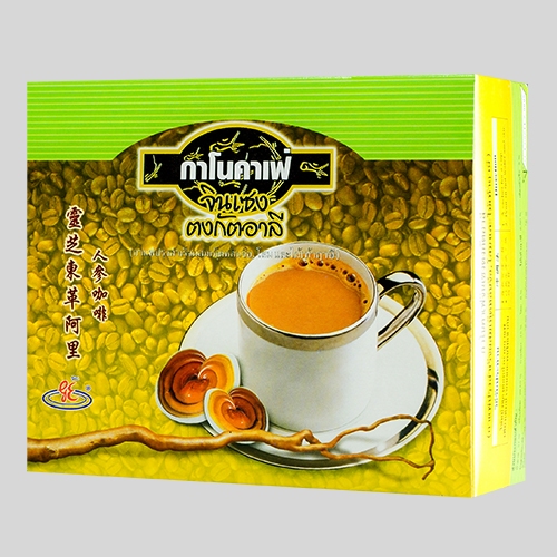 กาแฟสกาโน Gano Ginseng Tongkat Ali Coffee