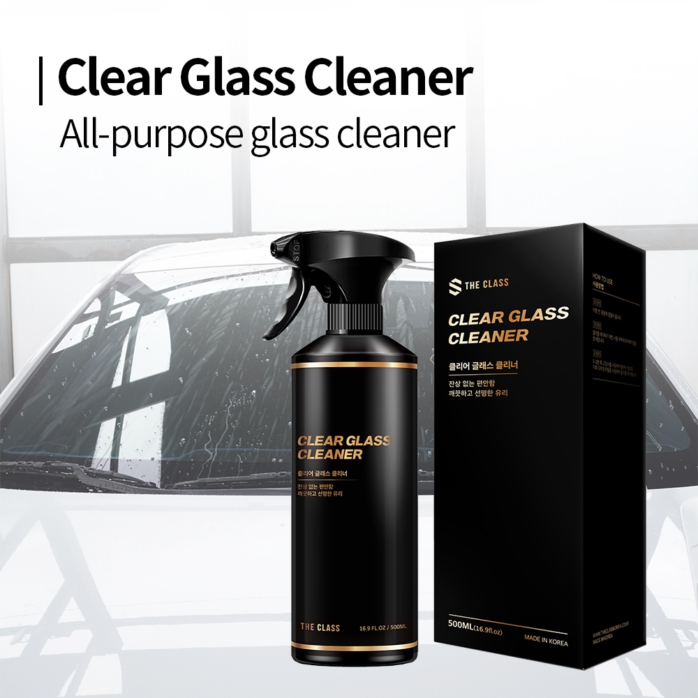THE CLASS I Clear Glass Cleaner I All-purpose glass cleaner