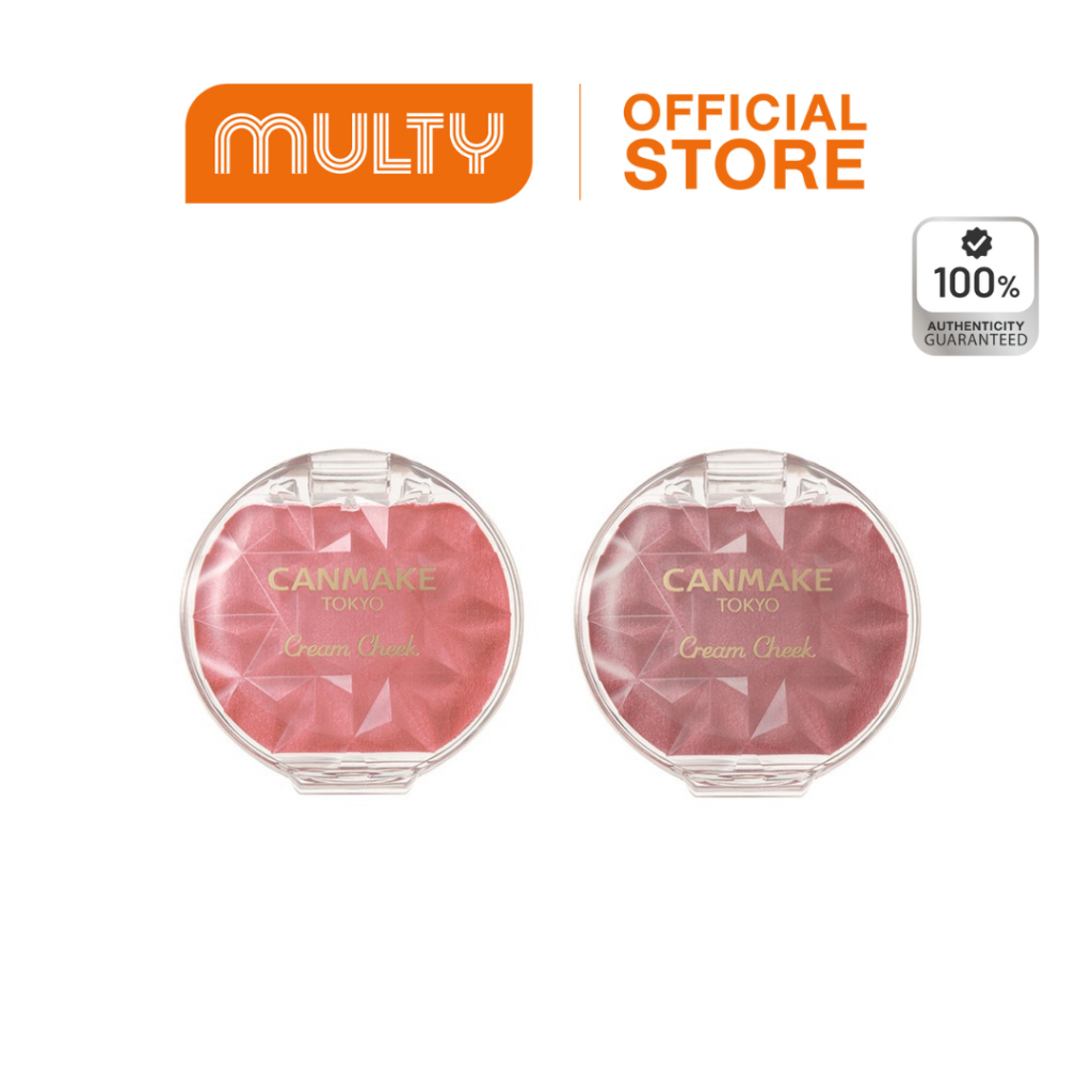 Canmake-Cream Cheek Pearl Type แคนเมค ครีมบลัชออน สีสวย