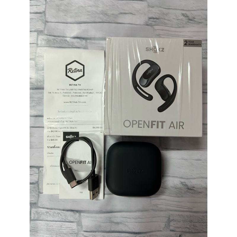 หูฟัง SHOKZ OpenFit Air สภาพสวย เสียงดี มือสอง ใช้งานน้อย