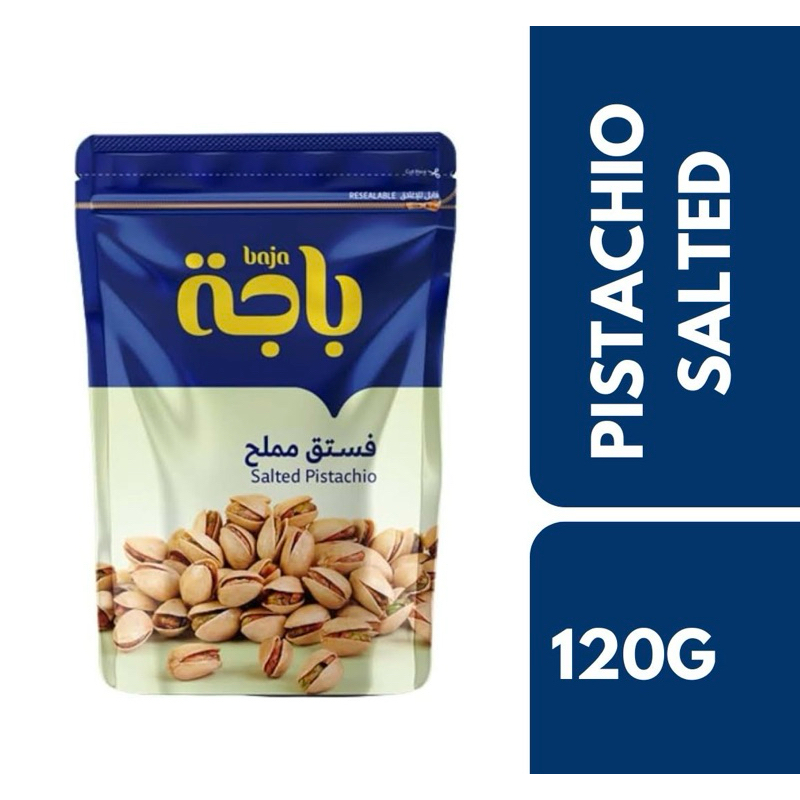 Baja Pistachio Salted 120g++ บาจา พิสตาชิโอ เกลือ 120 กรัม