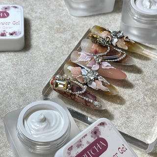 Artist Flower Gel 3D | PS11 | เจลปั้นเนื้อเหลว เจลเวียดนาม หลังอบแห้งทันที ปั้นดอกไม้ เกลี่ยง่าย มือใหม่ฝึกทำได้สบ