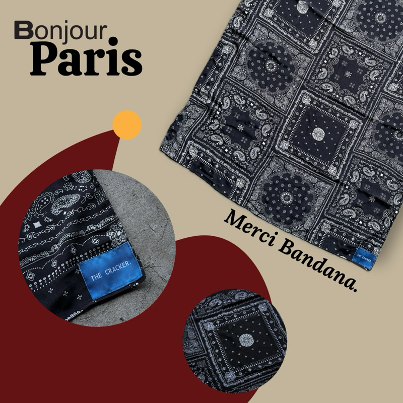 The CRACKER - Merci Bandana - ผ้าพันคอ
