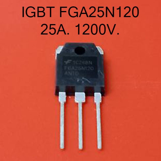 สินค้าใหม่ IGBT สำหรับเตาแม่เหล็กไฟฟ้า FGA25N120 FGA25N120ANTD FGA25N120 ANTD 25N120 TO-247 25A. 120