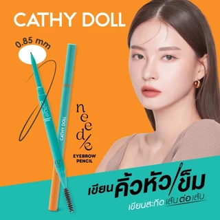 ดินสอเขียนคิ้ว เคที่ดอลล์ นีดดี้อายบราวเพ็นซิล Cathy Doll Needie Eyebrow Pencil 0.028g.