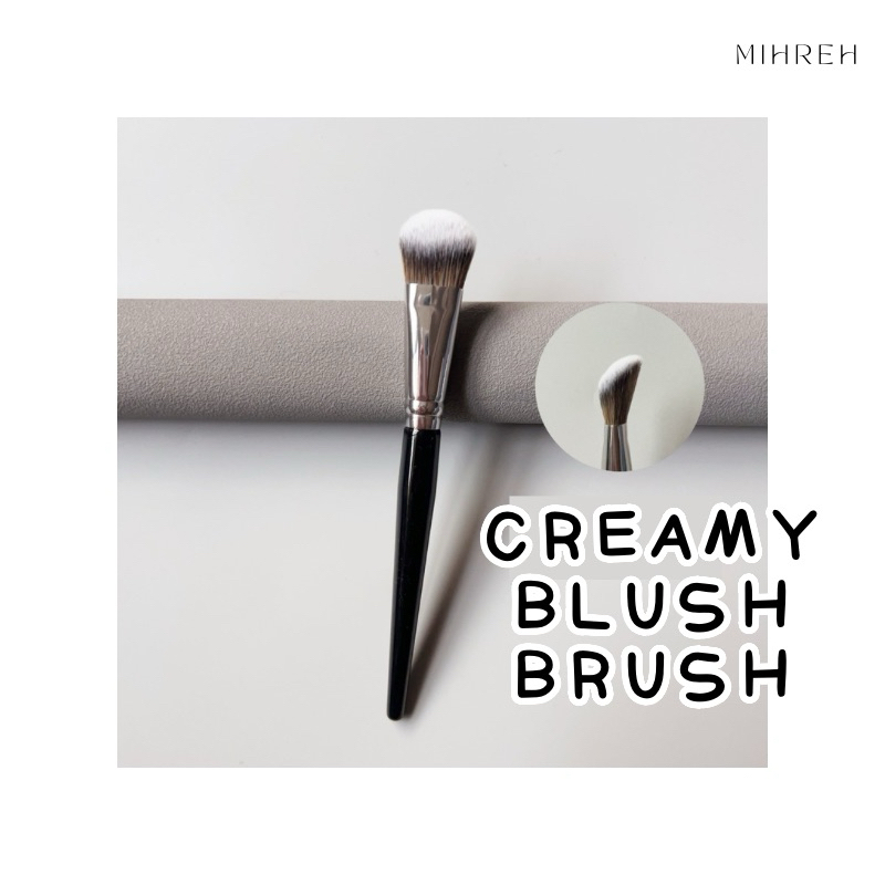 [2171] (พร้อมส่ง) Creamy Blush Brush แปรงหน้าตัดสำหรับลงครีมบลัช ผลิตภัณฑ์เนื้อครีม