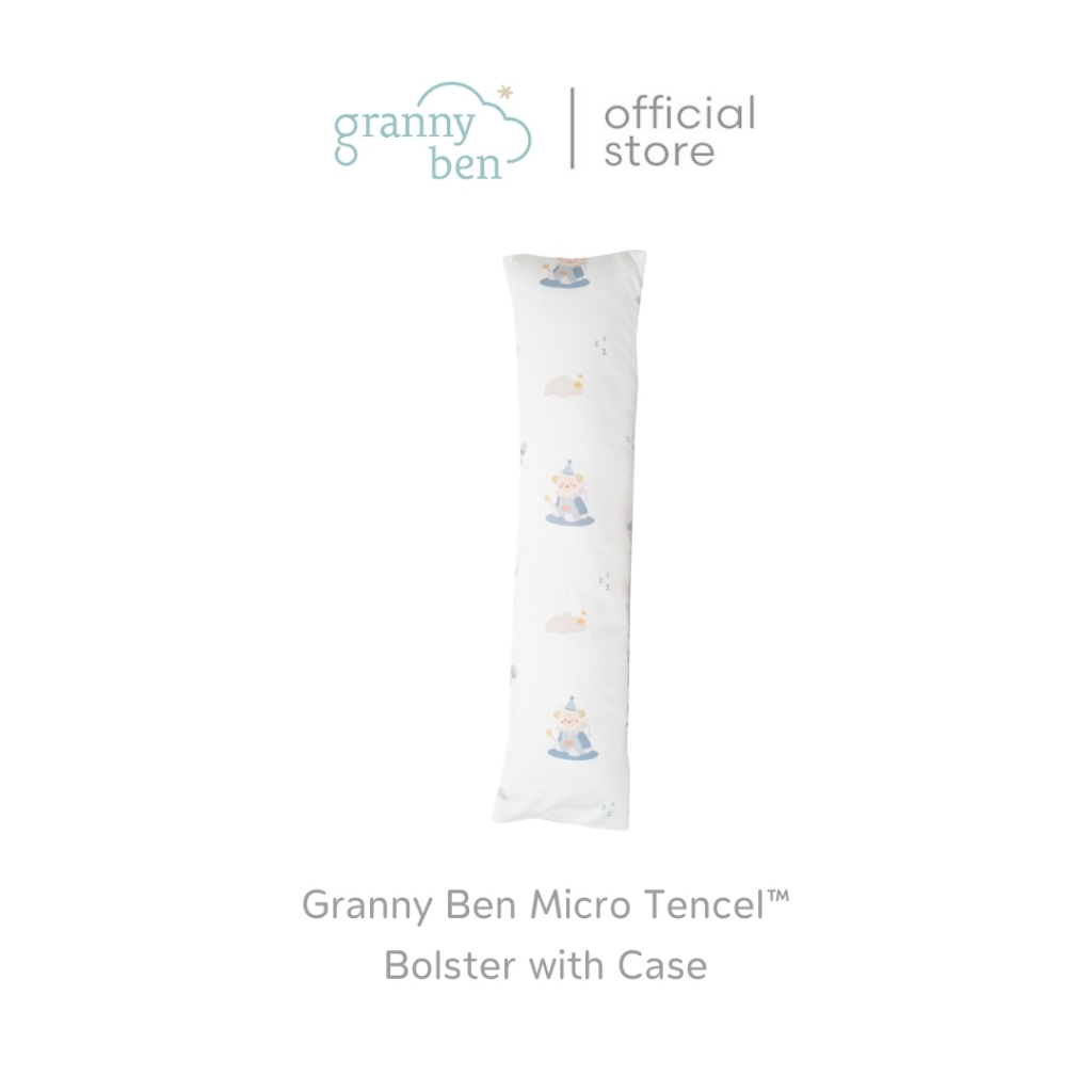 Granny Ben Micro Tencel™ Bolster with Case หมอนข้างพร้อมปลอกไมโครเทนเซล Size L