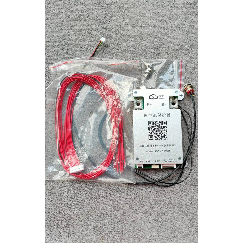 JK-BD4A8S-6P SMART BMS Active Balance 0.4A 60A-100A จำนวนสายแบตเตอรี่ 4-8  พร้อมส่งทันที