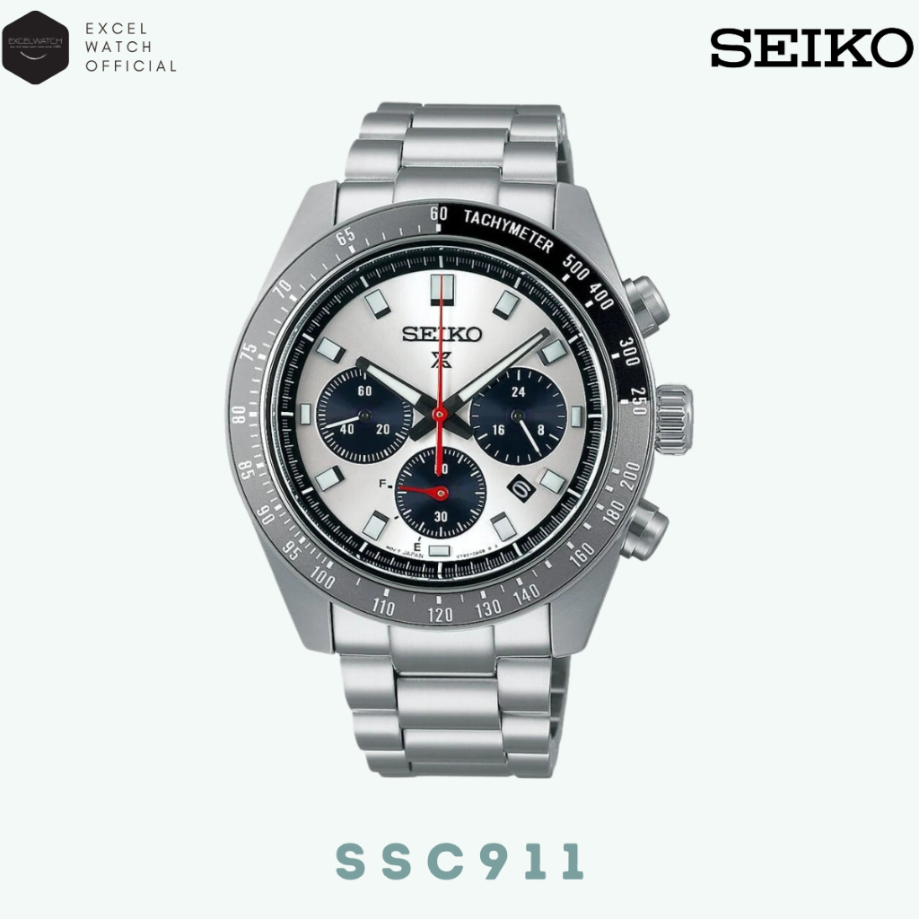 [ Excel Watch ] นาฬิกา SEIKO Prospex รุ่น SSC813 SSC815 SSC911 SSC913 SSC933 SSC935 SOLAR Speedtimer