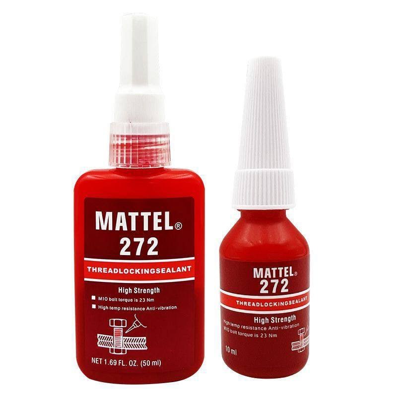 MATTEL 272 น้ำยาล๊อคเกลียว เทคโนโลยีอเมริกา แรงยึดสูง ป้องกันสั่นสะเทือน ทนน้ำมัน ทนความร้อนสูง