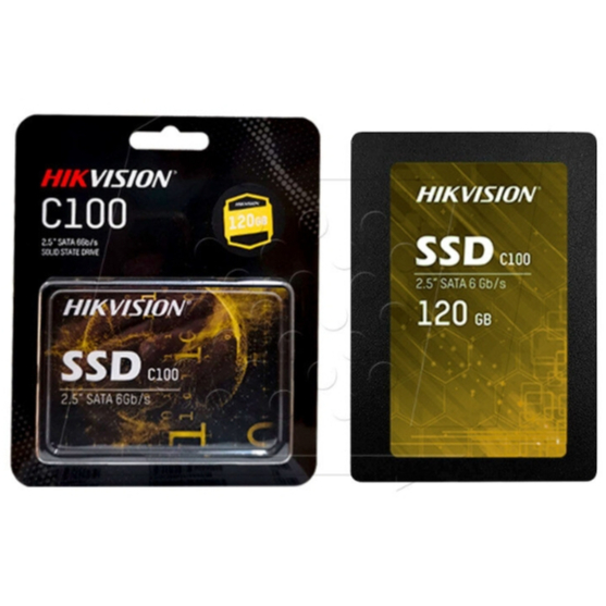 C100 Hikvision SSD C100 120GB/240GB/480GB 960GB 3D TLC/SATA III 6 Gb/s SATA II 3 Gb/s