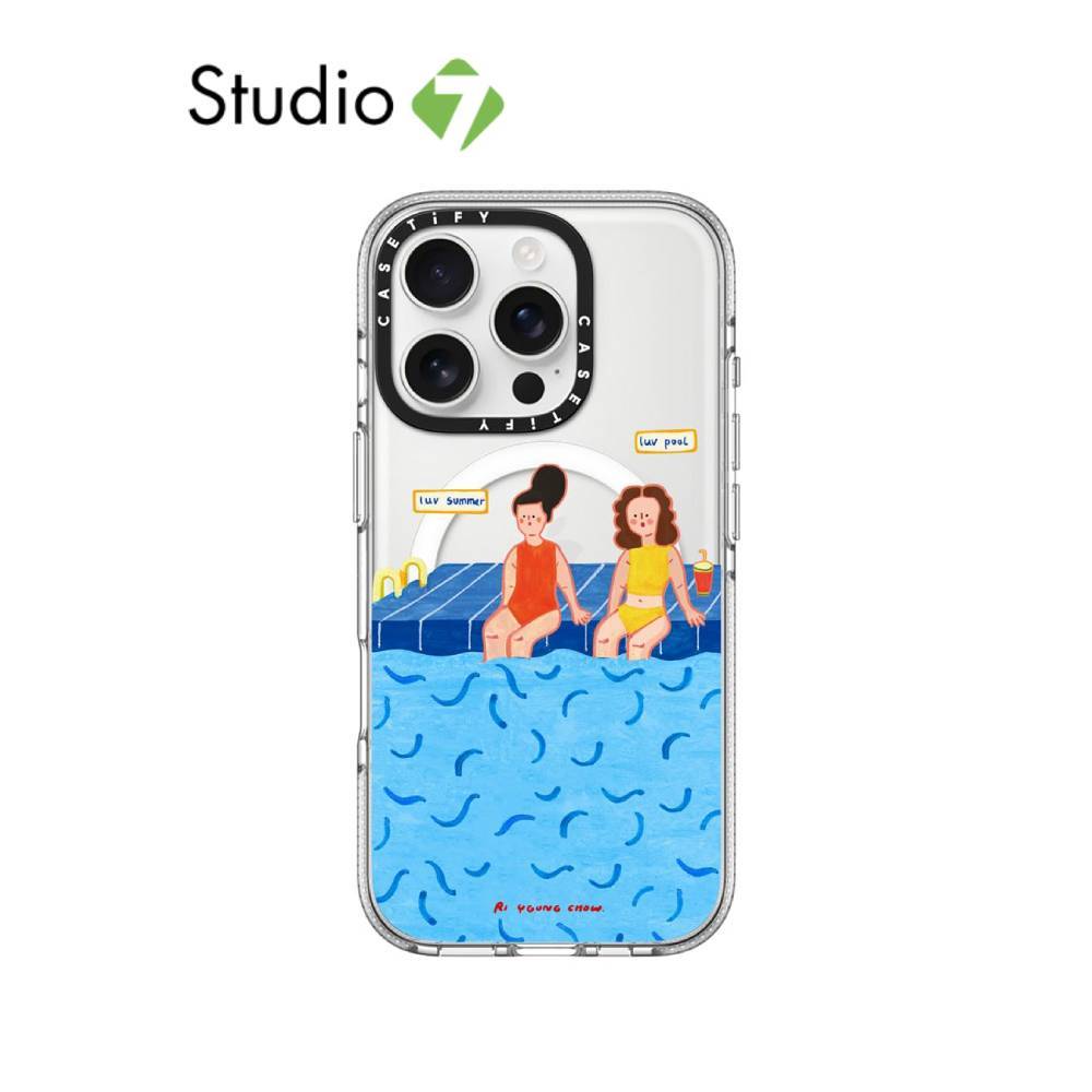เคส Casetify iPhone 16 Pro Case Magsafe Clear GatherTogethe by Studio7