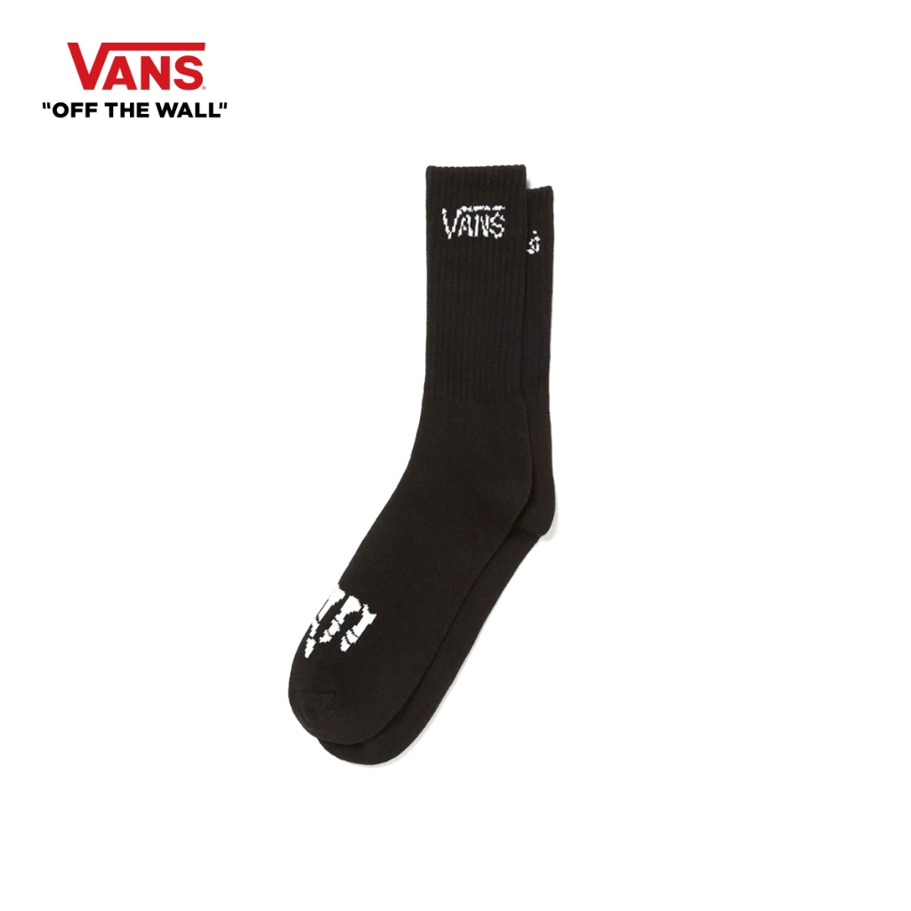 VANS x SABOTAGE SKELETON SOCKS - BLACK ถุงเท้า ถุงเท้าข้อยาว ถุงเท้าข้อสูง ผู้ชาย ผู้หญิง