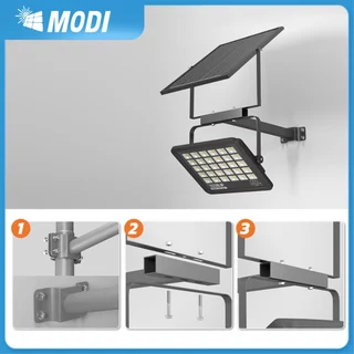 MODI ขาเหล็กยึดไฟโซล่าเซลล์ ติดผนัง สวมเสาและตั้งพื้น (พร้อมชุดน๊อต)