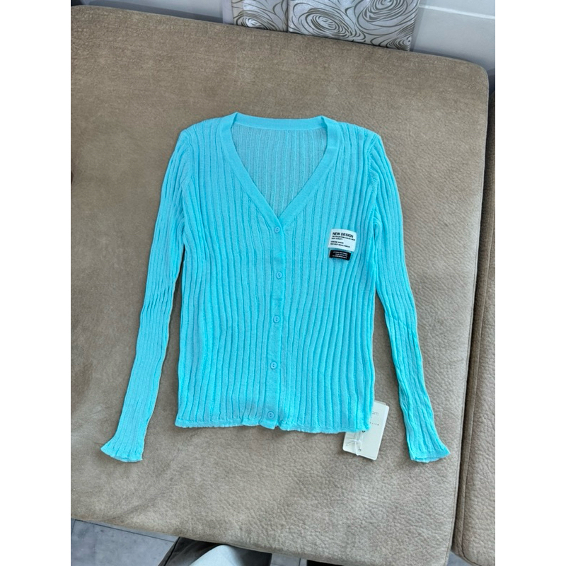 CN02 เสื้อแขนยาวแบบบาง colorful - รูปที่ 5