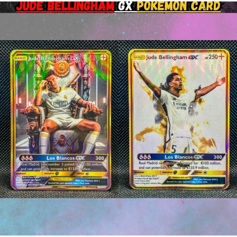 JUDE BELLINGHAM GX POKÉMON CARD