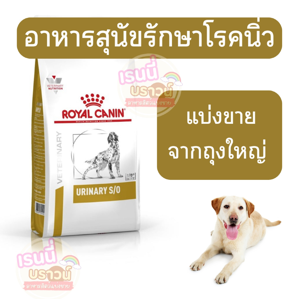 [หมานิ่วใหญ่][แบ่งขาย]Royal Canin Dog Urinary S/O อาหารเม็ด ประกอบการรักษา สำหรับสุนัขที่เป็นโรคนิ่ว