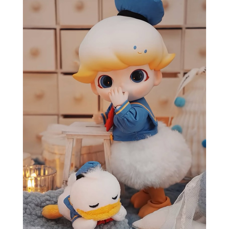 📦 พร้อมส่งจากไทย  Dimoo Donald Duck Action Figure