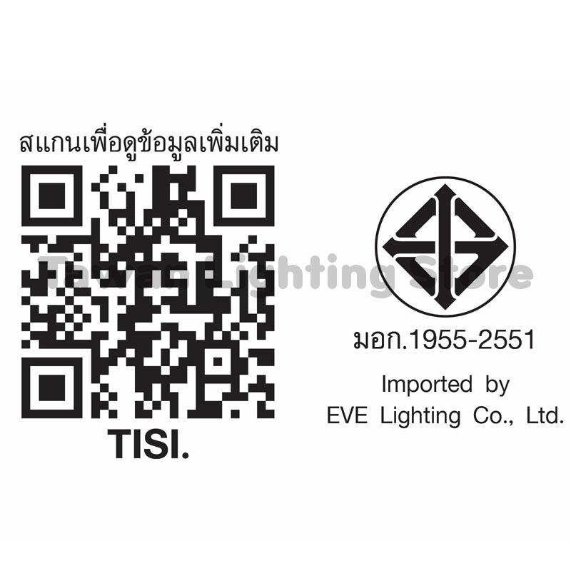 EVE โคมไฟดาวไลท์แอลอีดีฝังฝ้า ทรงกลม พาแนลแอลอีดี รุ่น Panel Slim แบบกลม Downlight LED 6W 9W 12W 15W 18W 24W รูปที่ 7