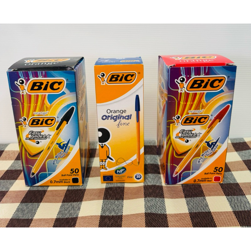 ปากกา ลูกลื่น BIC ปากกาบิก รุ่นหายาก เขียนลื่น [1 แท่ง] 0.7mm หมึกน้ำเงิน/แดง/ดำ ปากกาสวมปลอก BIG ปากกาบิค US.Station - รูปที่ 4
