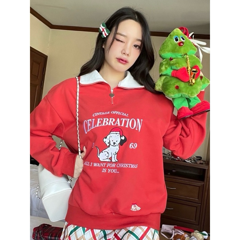 [โค้ดลด 30%] Cintage สเวตเตอร์ เสื้อเชิ้ต เสื้อยืด มือ 1/2