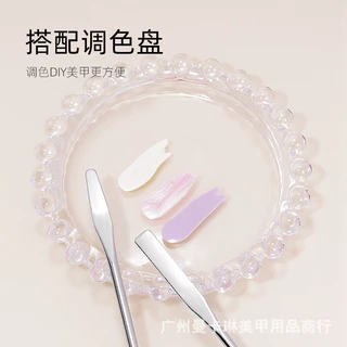 ไม้พายสแตนเลส ไม้กวนสี ผสมสี ไม้ตักสี ขนาด 14.5*0.6cm สินค้าพร้อมส่ง