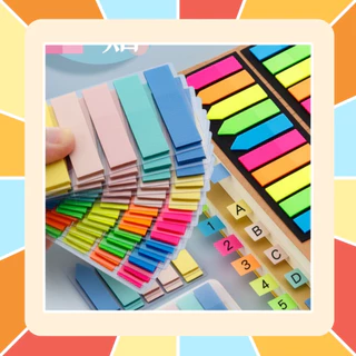 อินเด็กซ์ (Index) ที่คั้นหนังสือ กันน้ำ มี 5 สีต่อ 1 แบบ กระดาษโน๊ต พร้อมแถบกาว (Sticky Notes)