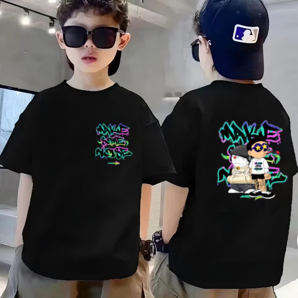 สไตล์ใหม่ เทรนด์ สไตล์ถนน เสื้อยืดเด็ก ชาย ผู้หญิง clothing เสื้อยืด3 ขวบ-12 ขวบ สูง 90-150 ซม