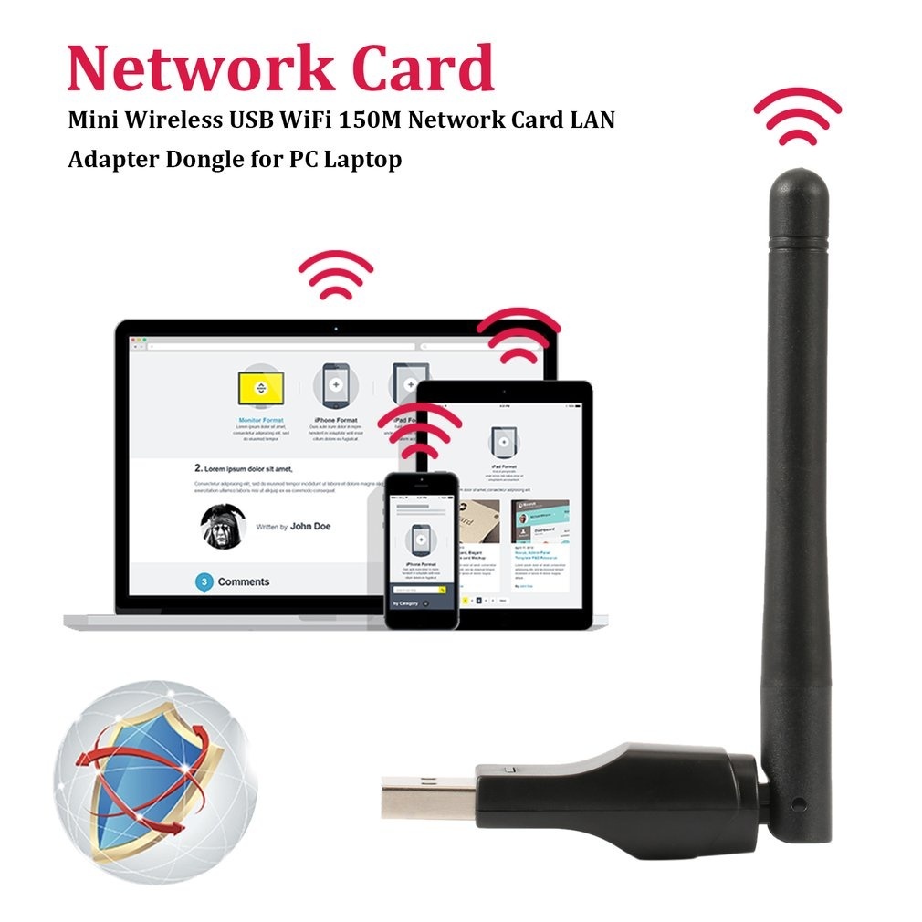 DVB T2 Wifi Adapter Wifi Dongle Wifi Receiver For TV Box PC Laptop เสาอากาศ Wifi USB2.0Wireless