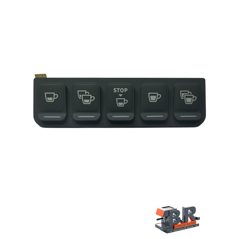 แผงปุ่มกด แอพเพีย Push-Button Panel 5 Service Buttons อะไหล่เครื่องชงกาแฟ