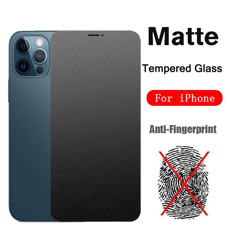 ฟิล์มกระจกฝ้า สำหรับ For iPhone 11 13 15 14 12 16 Pro Max XS XR X 6 7 8 SE Plus 12 Mini 15promax 11pro 13pro 16pro Matte