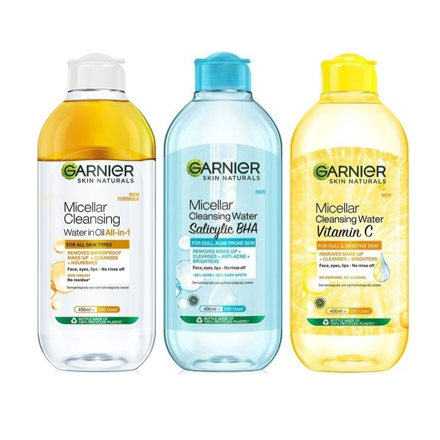 Garnier การ์นิเย่ ไมเซล่า คลีนซิ่ง วอเตอร์ ขนาด 400 ml