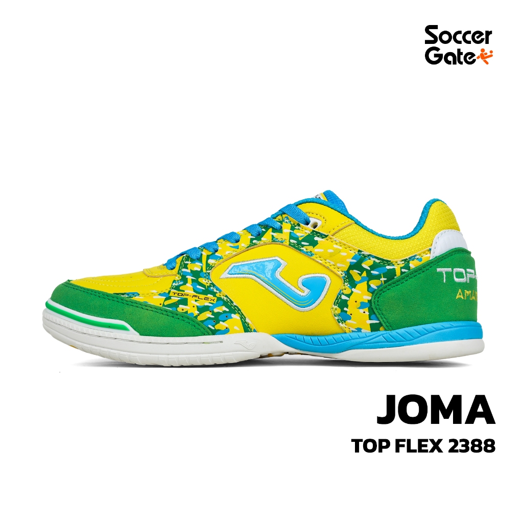 รองเท้าฟุตซอลของแท้ JOMA รุ่น TOP FLEX AMANDINHA 2388 [โค้ด SOC500DEC ลดสูงสุด 500 เมื่อซื้อครบ 3000]