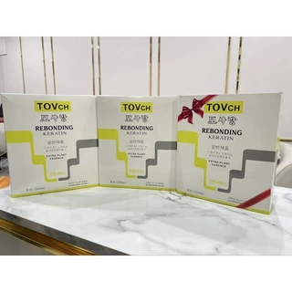 ครีมยืดผมผสมเคราตินTOVCH ขนาด 1,250ml[แถมฟรีเชื่อมแกน20ml1ขวด]