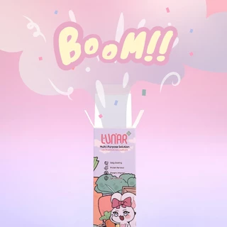 [ กด2คู่ รับโปร1แถม1 ] LUNAR - Multi-purpose Solution 60 ml. นํ้ายาแช่คอนแทคเลนส์ สูตรอ่อนโยน