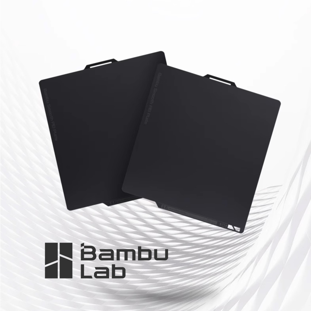 Bambu Lab Smooth PEI Plate พื้นผิวสองด้านการพิมพ์  X1/P1 series/A1