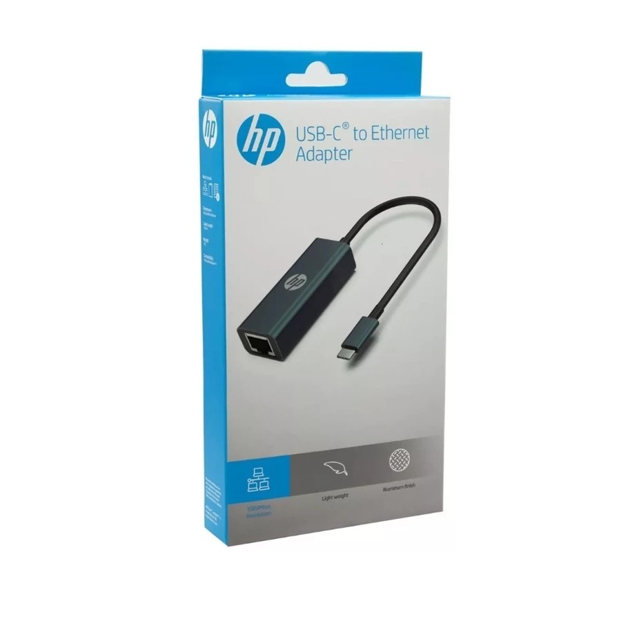 ตัวแปลง HP รุ่น DHC-CT208 USB-C TO RJ45 ETHERNET ADAPTER 1000Mbps