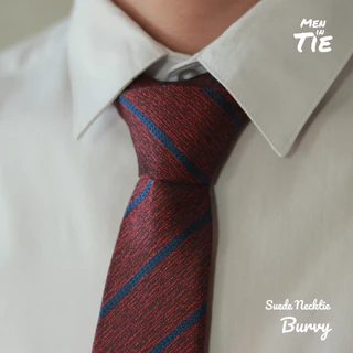 MEN IN TIE เนคไทแบบผูกเองหลากสี สไตล์มินิมอล ผ้าแมตต์ รุ่น Suade กว้าง 7cm
