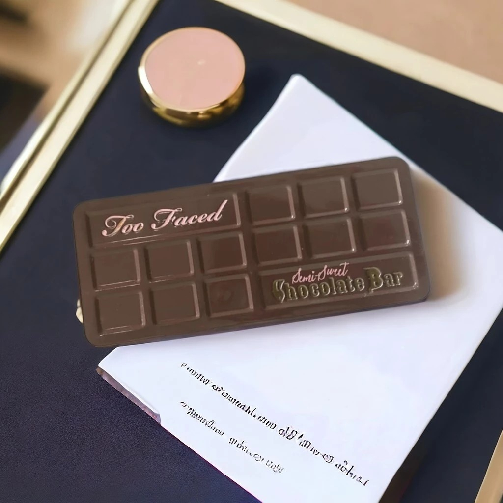 ขายดี พาเลทอายแชโดว์กลิ่นโกโก้ 16 สี Too Faced Chocolate Bon Bon Eyeshadow Palette (งานมิลเลอร์)