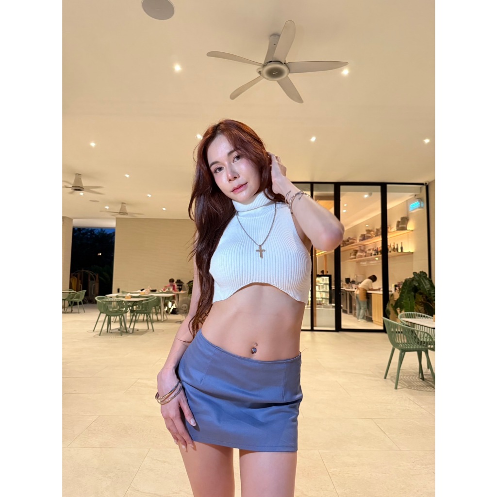 Sassy Skirt กระโปรงเอวต่ำ ลามะ  lama มีซับกางเกงใน ราคา ถูกที่สุด ดีลบีเคเค แกลเลอรีภาพที่ 6