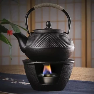 Kettle 900 ml ญี่ปุ่นสไตล์กาน้ำเหล็กหล่อกาน้ำชา + Infuser/กรองกาน้ำชา
