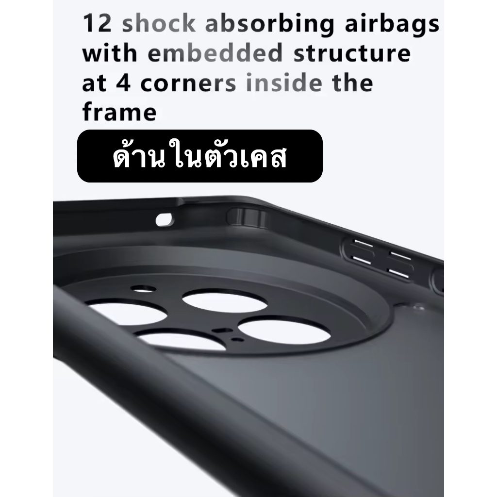 เคส Vivo X300 / X300 Pro / X200 / X200 Pro / X200 Ultra 🔥Frosted Case เคสกันกระแทก ฝาหลังแข็ง แบบใส แบบด้าน ส่งจากไทย🇹🇭 - รูปที่ 4