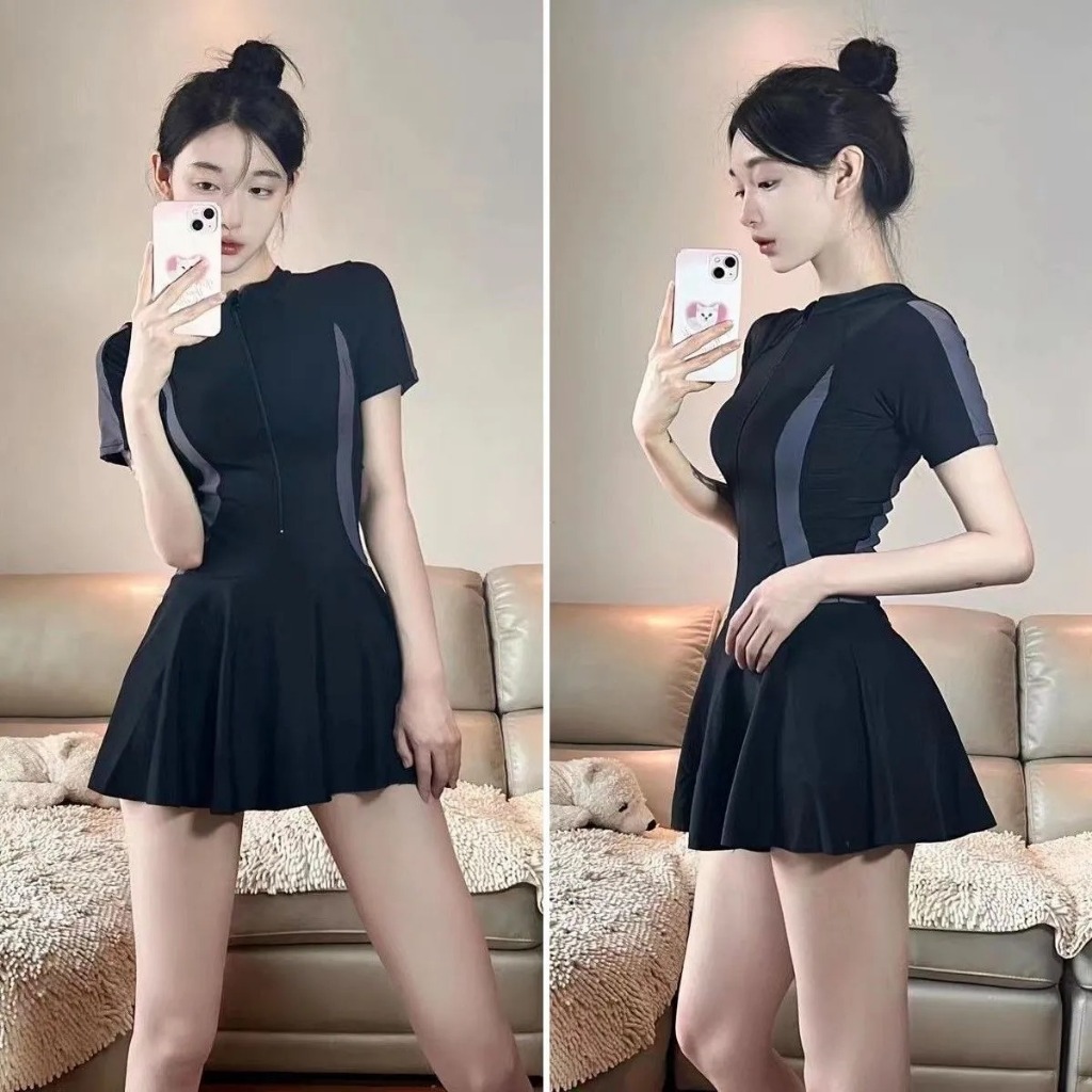 พร้อมส่งในไทย ชุดว่ายน้ำวันพีชชุดว่ายน้ำกระโปรงชุดว่ายน้ำ 389