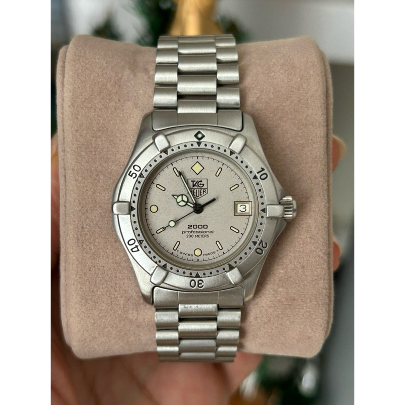 TAG Heuer 2000s Boy size (เทาอ่อน)